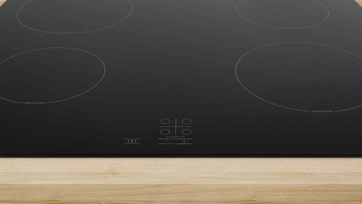 Bosch Series 2, Induction hob, 60 cm - Black | BSH PUG61RAA5B