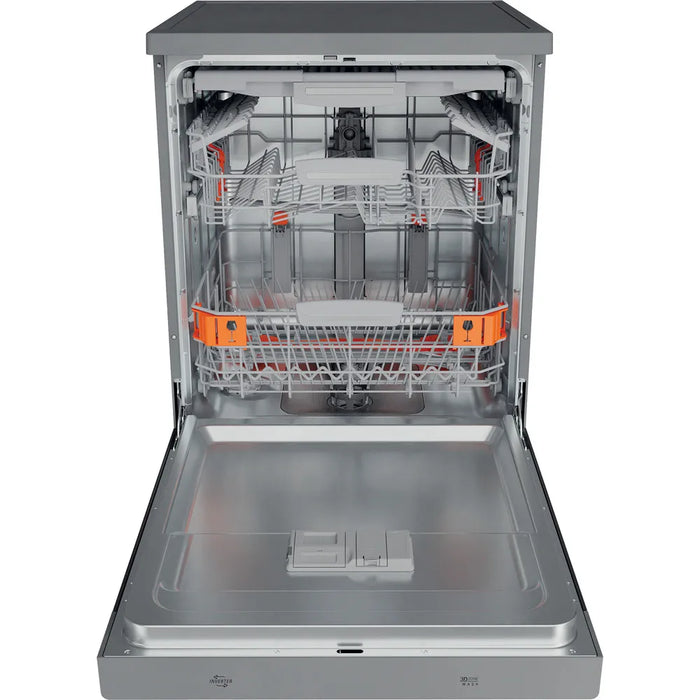 Hotpoint Full Size Freestanding Dishwasher - Stainless Steel | HFP 5O41 WLG X UK