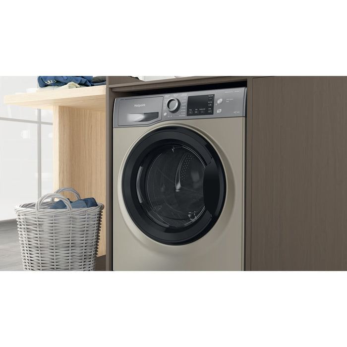 Hotpoint 9+6kg Freestanding Washer Dryer - Graphite || NDB9635GKUK