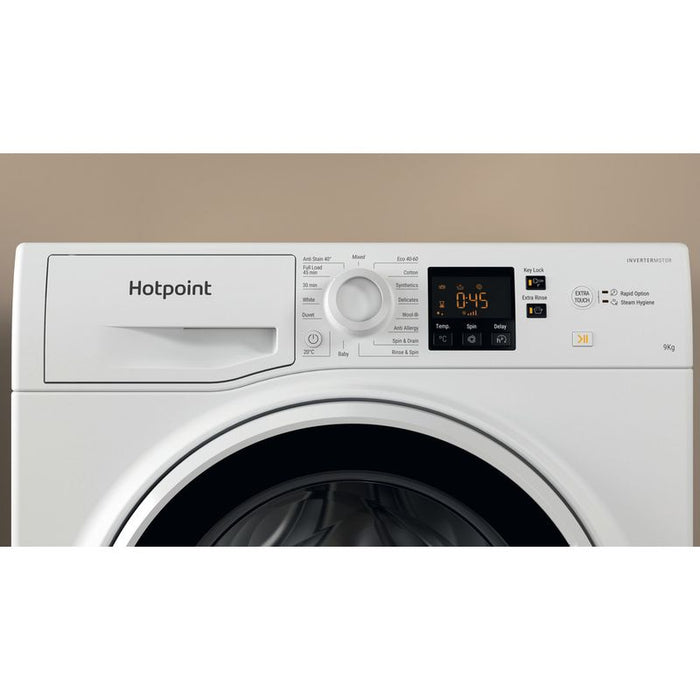 Hotpoint 9kg 1400 Spin Freestanding Washing Machine - White | NSWA945CWWUKN