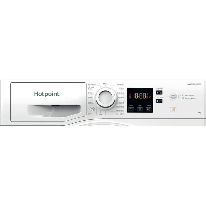 Hotpoint 9kg 1400 Spin Freestanding Washing Machine - White | NSWA945CWWUKN