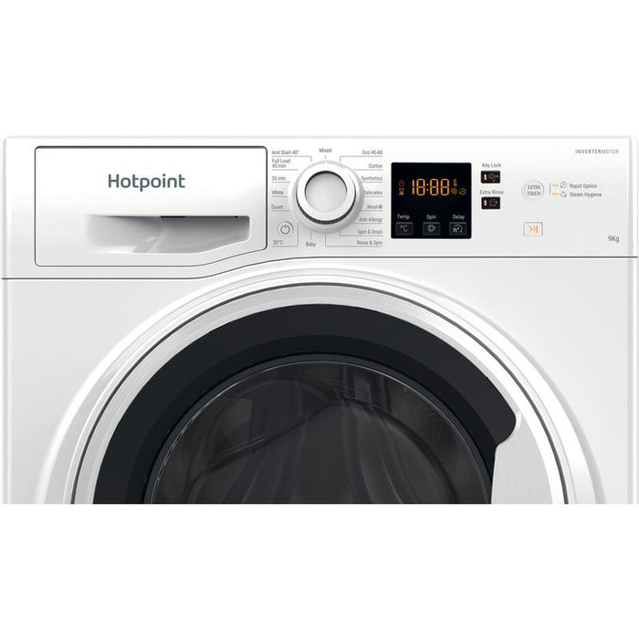 Hotpoint 9kg 1400 Spin Freestanding Washing Machine - White | NSWA945CWWUKN