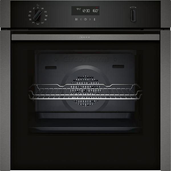 Neff N 50, Built-In Oven, 60 X 60cm, Graphite-Grey | BSH B6ACH7HG0B