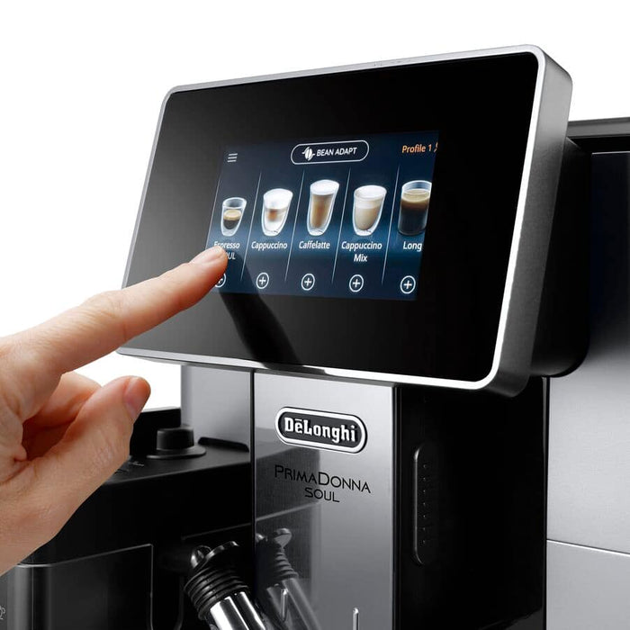 Delonghi PrimaDonna Soul Automatic Coffee Maker || ECAM610.55.SB