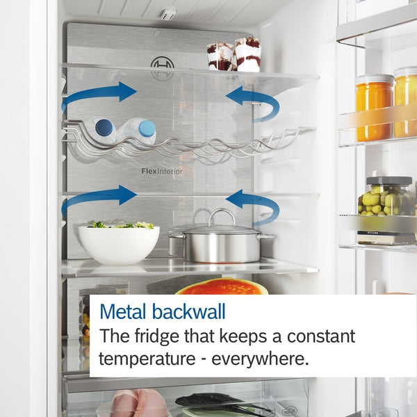 Bosch Series 6, French Door Bottom freezer, multi door, 183 x 90.5 cm, Brushed steel anti-fingerprint | BSH KFI96APEAG