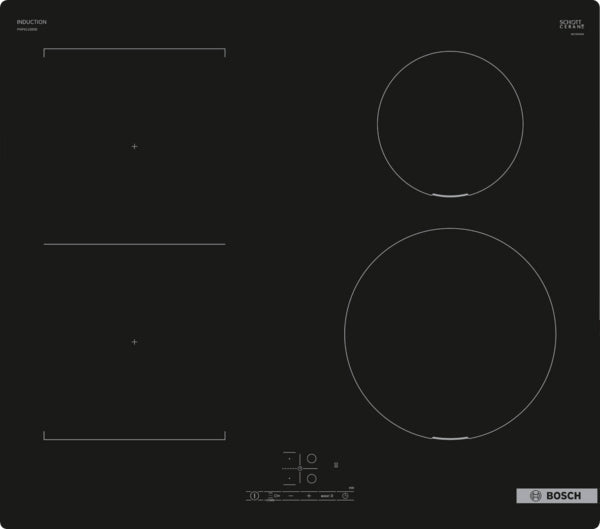 Bosch Series 4, Induction hob, 60 cm - Black | BSH PWP611BB5B