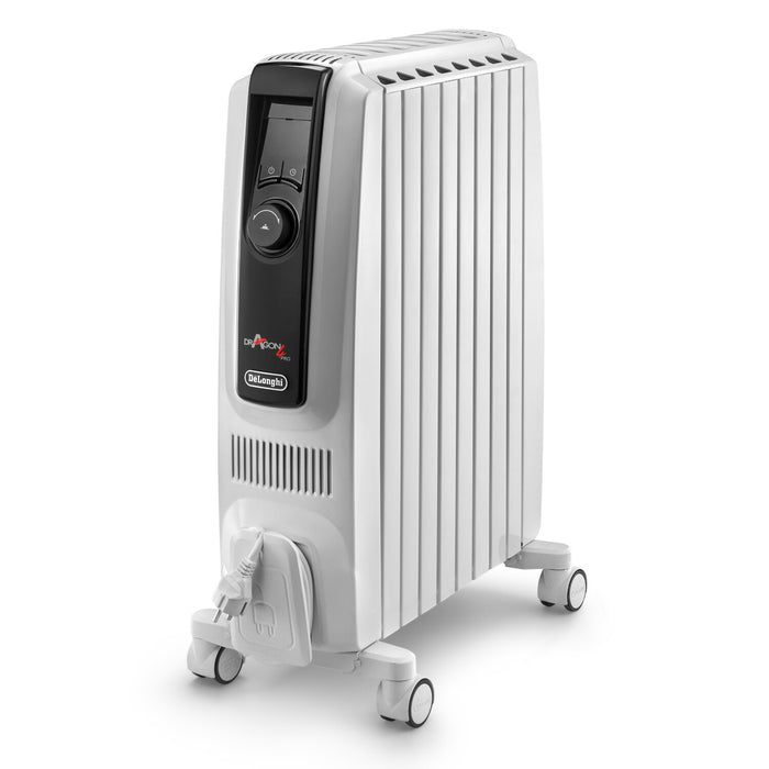 DeLonghi Dragon 4 2KW Oil Filled Radiator 2KW with Electronic Timer | TRDX40820E