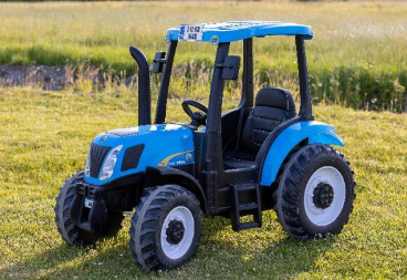 New Holland T7 Kids 24V Electric Ride-On Tractor || 033864