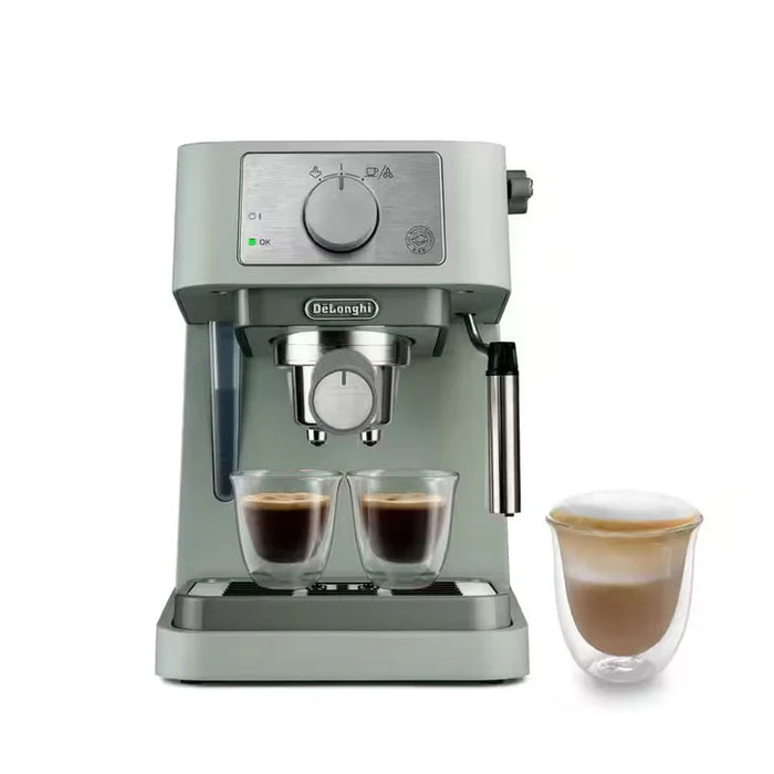 DELONGHI Stilosa Manual Pump Espresso Coffee Machine - Green | EC260.GR