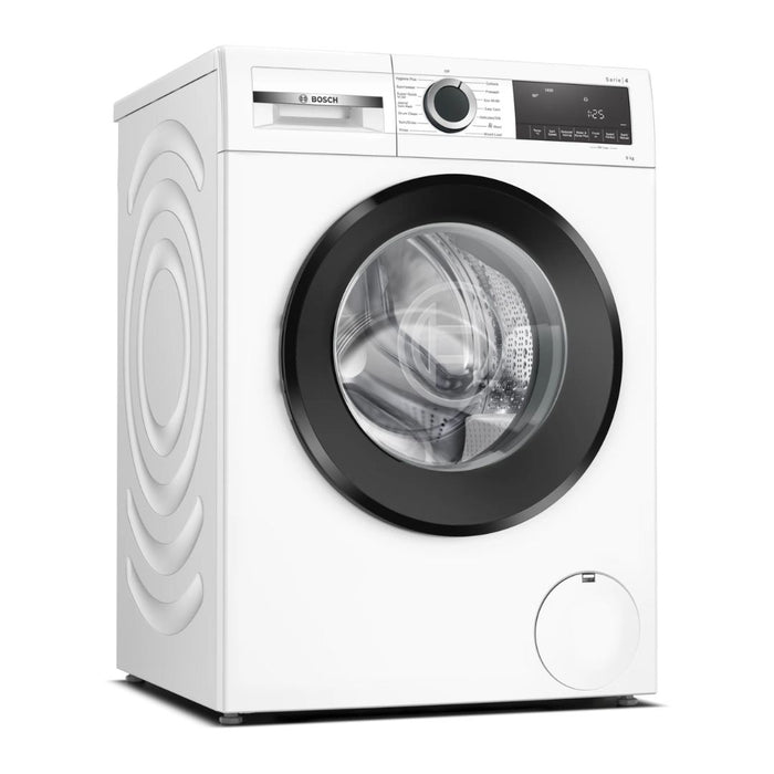 BOSCH Series 4 Freestanding Washing Machine Front Loader 9 kg White | WGG04409GB