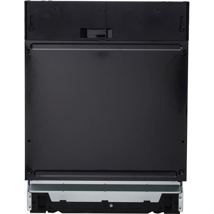 Indesit Integrated Full Size Dishwasher - Black Control Panel with Fixed Door Hinge Kit | IN2IE13CNO8UK