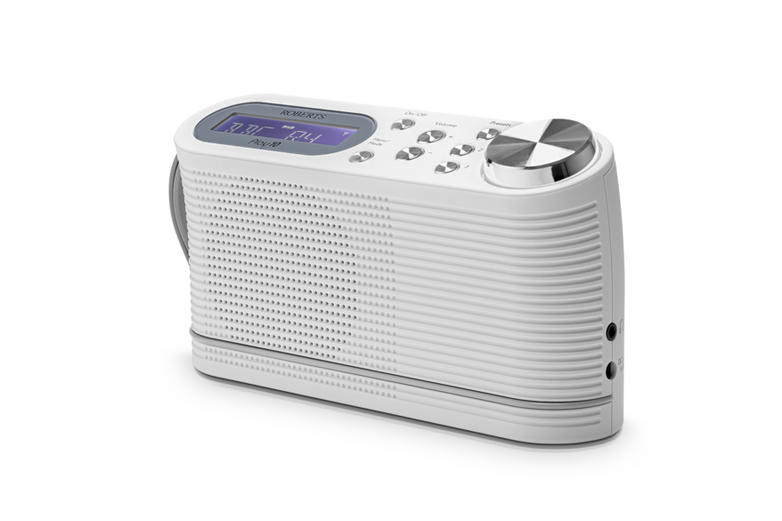 Roberts DAB+/FM Portable Radio - White | X-PLAY10WH