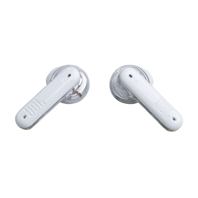 JBL Tune Flex Ghost Edition Earbuds - White | JBLTFLEXGWHT