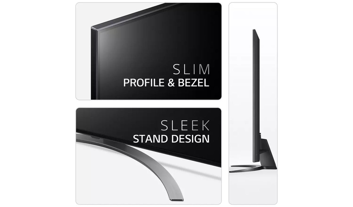 LG QNED81 55" 4K Ultra HD Smart QNED TV | 55QNED816QA.AEK