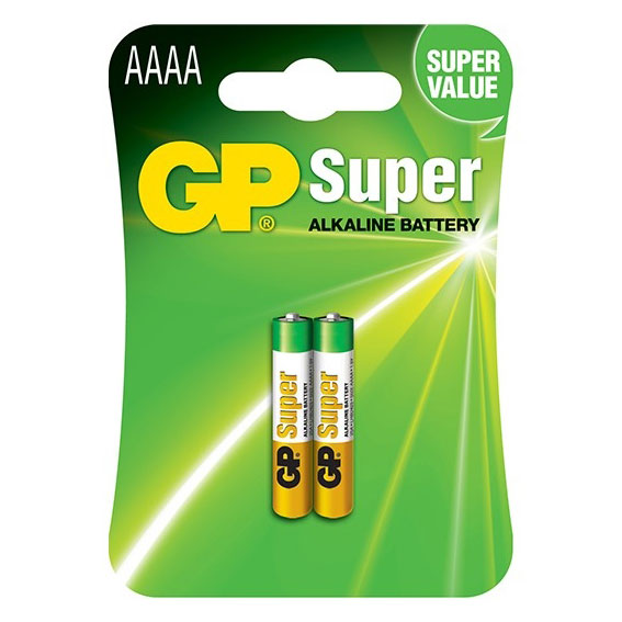 GP Super AAAA Alkaline Battery (2-Pack) | GP25A