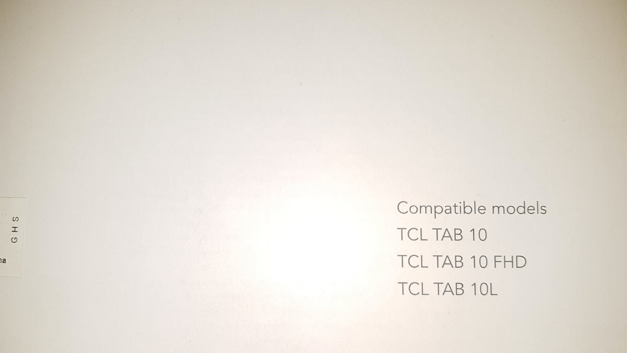 TCL Tab 10 Tablet Flip Case - Dark Grey | FC8491-2COFEU11