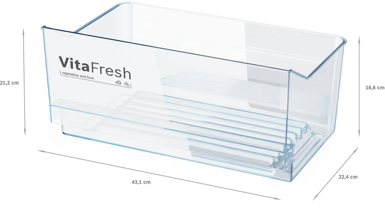 Bosch Series 4, free-standing fridge, 186 x 60 cm - White | BSH KSV36VWEPG