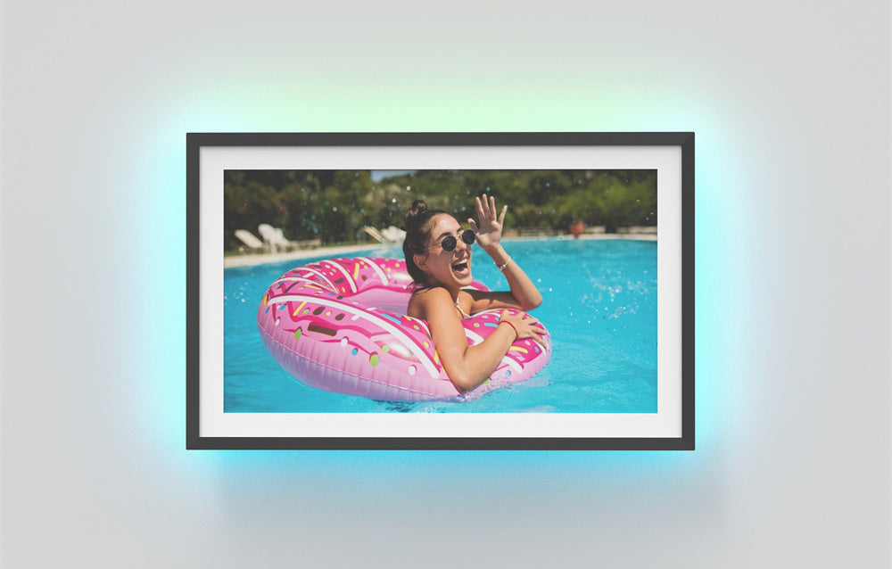 Harmony 10.1" Ambilight Photoframe, 16gb memory | HN-DPF1010