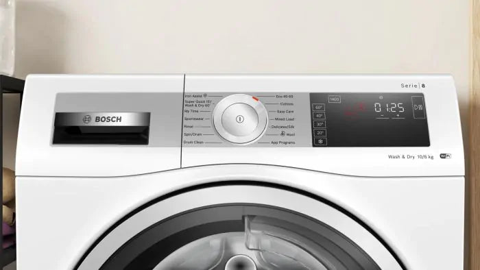 *OPEN BOX* Bosch Series 8 Freestanding Washer Dryer 1400rpm Spin - White || WDU8H541GB