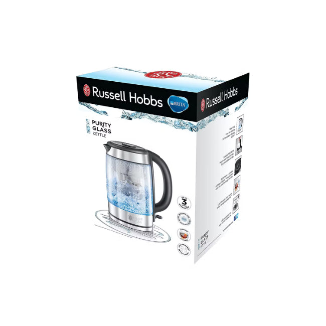 Russell Hobbs 1.5L Purity Glass Brita Kettle | 20760-10