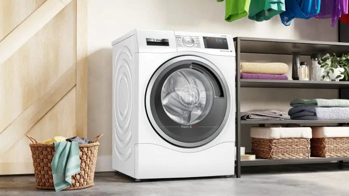 *OPEN BOX* Bosch Series 8 Freestanding Washer Dryer 1400rpm Spin - White || WDU8H541GB