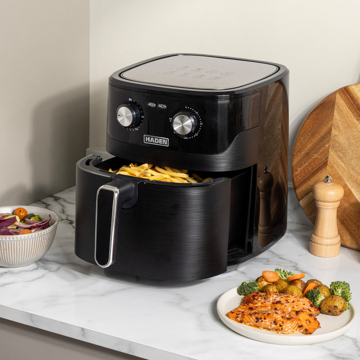 Haden 6.5Ltr Manual Air Fryer - Black | 211736