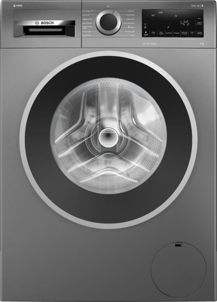 Bosch Series 6, Washing machine, front loader, 9 kg, 1400 rpm | BSH WGG244FRGB