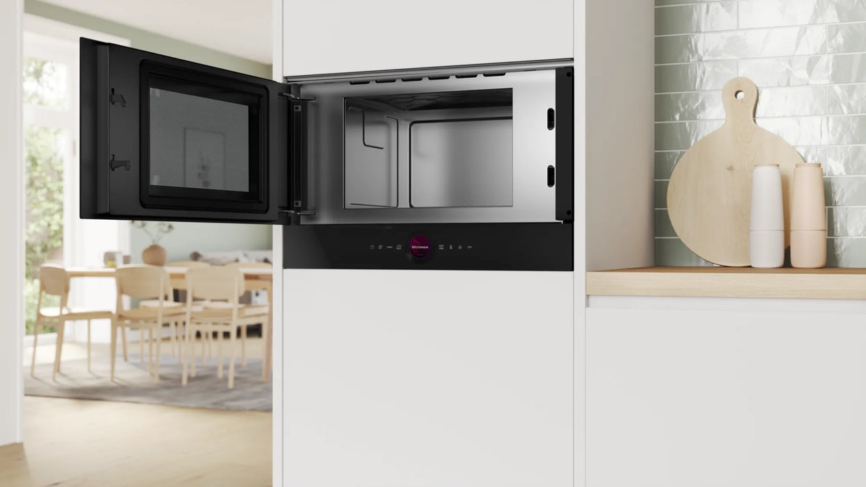 Bosch Series 8, Built-in microwave, Black | BSH BFL7221B1B