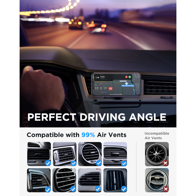 Joyroom Magnetic Car Phone Mount- Black | ZS356D