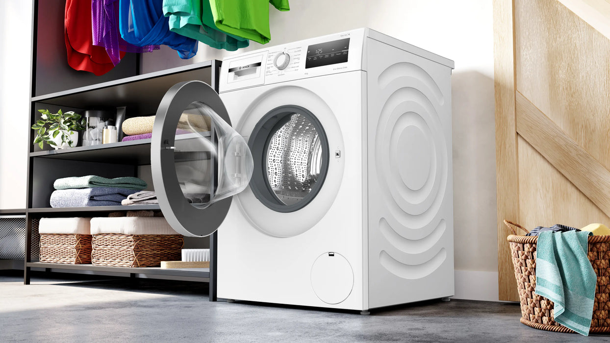 *LOCAL COLLECTION* Bosch Series 4, Washing machine, front loader, 8 kg, 1400 rpm - White | WAN28258GB