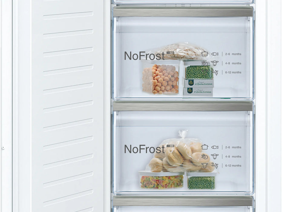 Neff N 50, built-in freezer, 177.2 x 55.8 cm, flat hinge | BSH GI7812EE0G