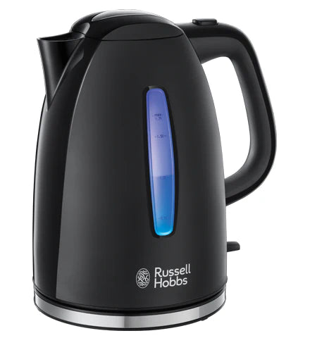 Russell Hobbs Textures Plus+ 1.7L Kettle - Black | 22591
