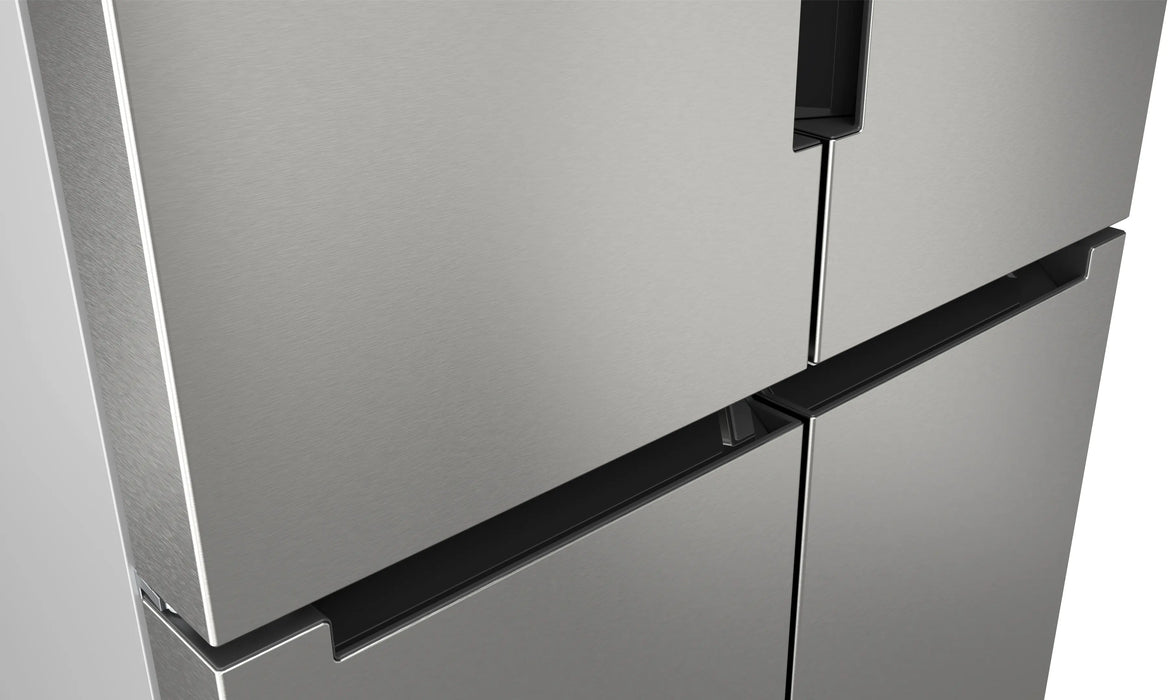 Bosch Series 4, French Door Bottom freezer, multi door, 183 x 90.5 cm - Stainless steel (with anti-fingerprint) | BSH KFN96VPEAG