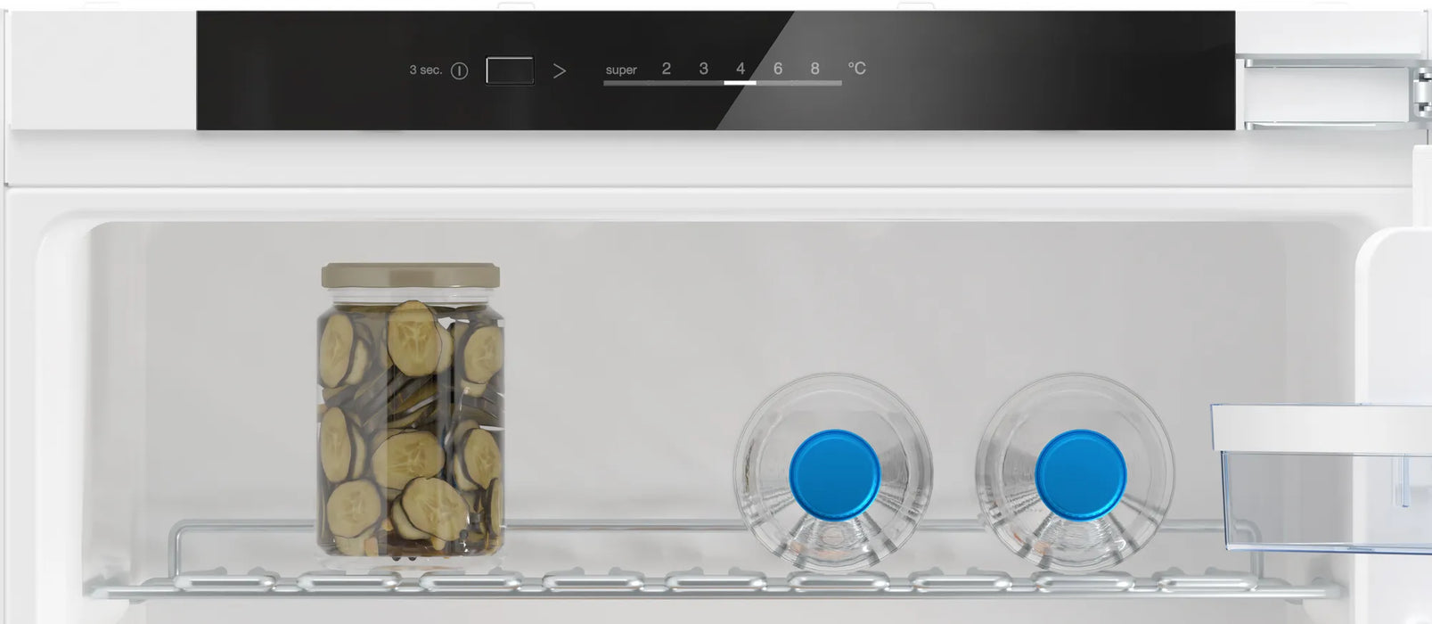 Neff N 50, Built-In Fridge-Freezer With Freezer At Bottom, 177.2 X 54.1 Cm, Flat Hinge | BSH KI5872FE0G