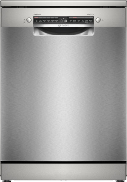 Bosch Series 4, free-standing dishwasher, 60 cm, Brushed steel anti-fingerprint | BSH SMS4EKI06G
