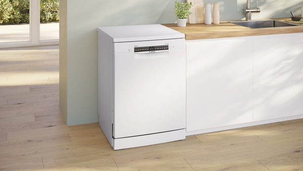Bosch Series 4, free-standing dishwasher, 60 cm - White| BSH SMS4EKW06G