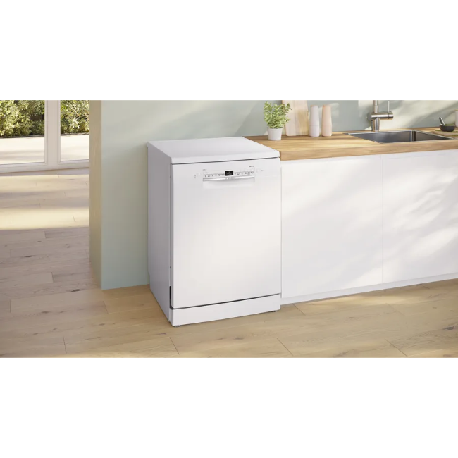 BOSCH Series 2 Full-size WiFi-enabled Dishwasher - White | SMS2HVW67G