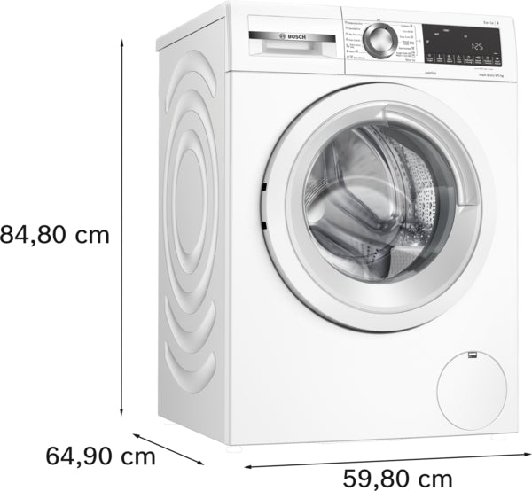 Bosch Series 4, Washer dryer, 9/5 kg, 1400 rpm | BSH WNA144V9GB