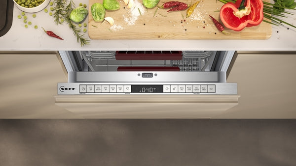 Neff N 50, fully-integrated dishwasher, 45 cm, Variable hinge for special installation situations| BSH S875HKX21G