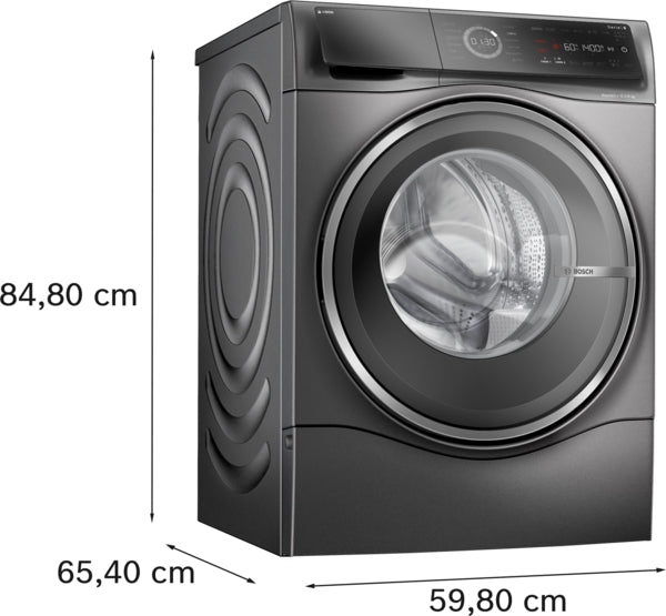 Bosch Series 8, Washer dryer, 10.5/6 kg, 1400 rpm | BSH WNC254ARGB