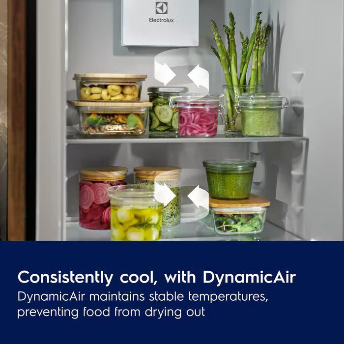 Electrolux 700 Series 177cm Integrated Larder Fridge 310L with AI CoolAssist and DynamicAir | KRA7DE18C