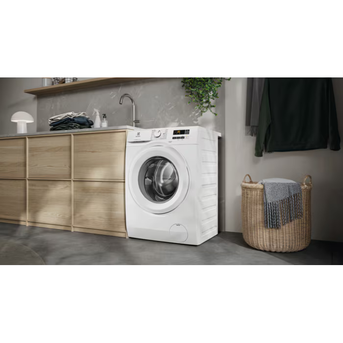 Electrolux 600 SensiCare 8 kg 14000rpm Washing Machine - White | EFI61841B