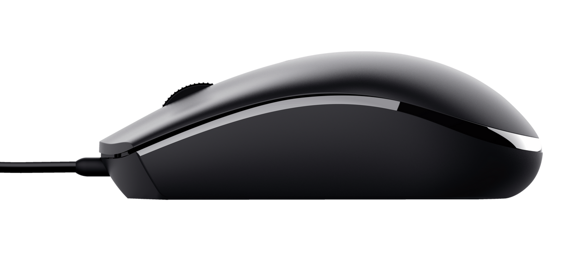 Trust Basi Wired mouse - Black | T24271