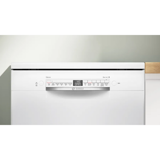 BOSCH Series 2 Full-size WiFi-enabled Dishwasher - White | SMS2HVW67G