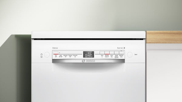 Bosch Series 2, free-standing dishwasher, 45 cm - White | BSH SPS2IKW01G