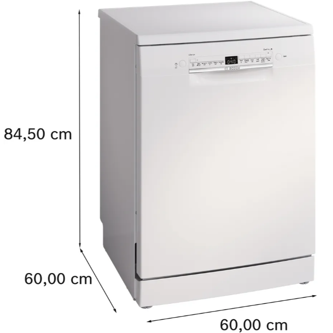 BOSCH Series 2 Full-size WiFi-enabled Dishwasher - White | SMS2HVW67G