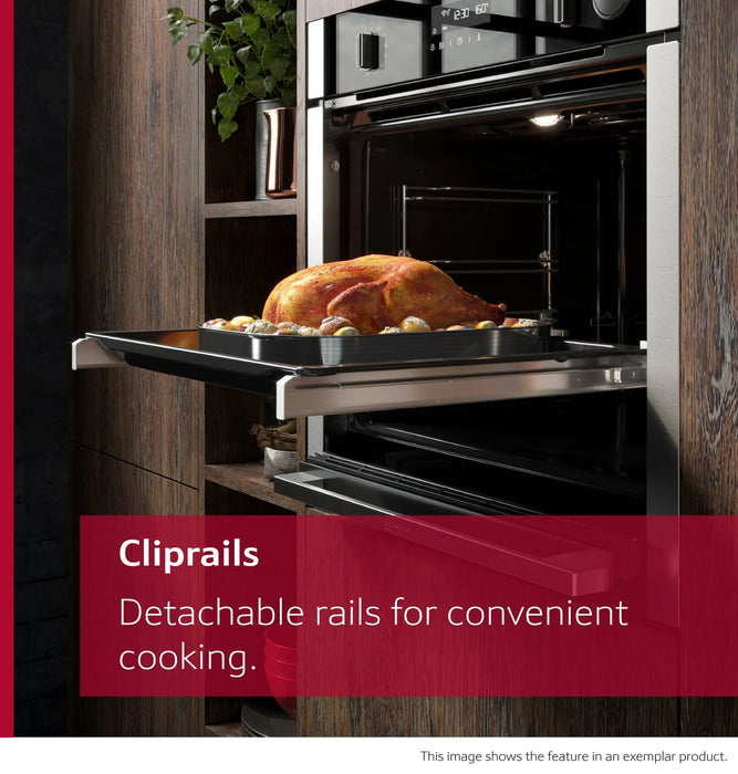 Neff N 50, Built-Under Double Oven - Stainless Steel | BSH J1ACE2HN0B