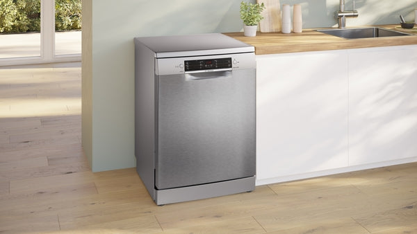 Bosch Series 2, free-standing dishwasher, 60 cm - Brushed steel anti-fingerprint | BSH SMS26AI08G
