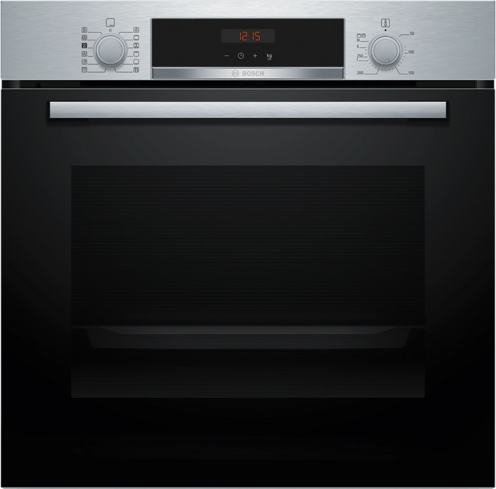 BOSCH Series 4 Built-in oven with added steam function 60 x 60 cm - Stainless Steel | HQA574BS3B