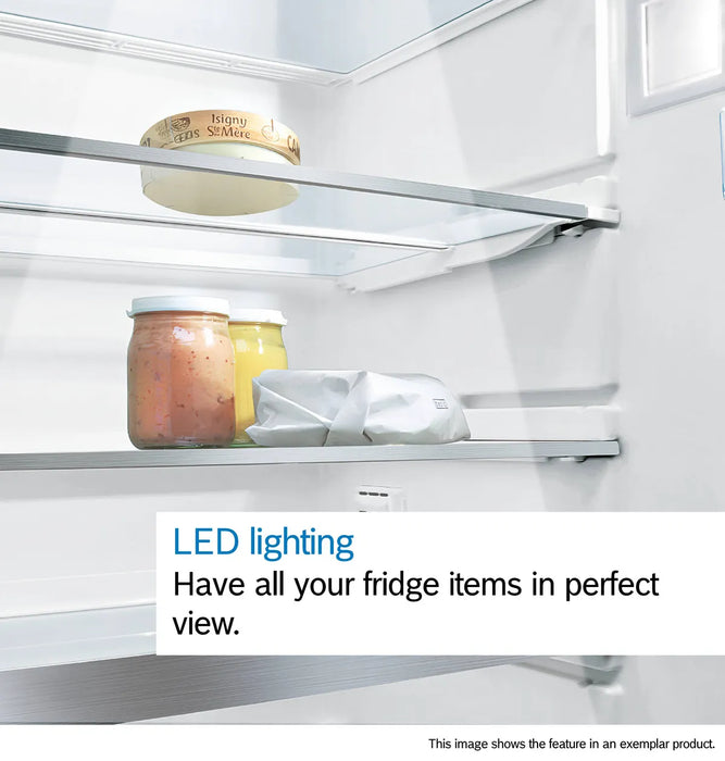 Bosch Series 4 Freestanding Fridge Freezer - Stainless steel | KGV33VLEAG